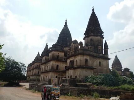 Orchha Cenotaphs Chhatris